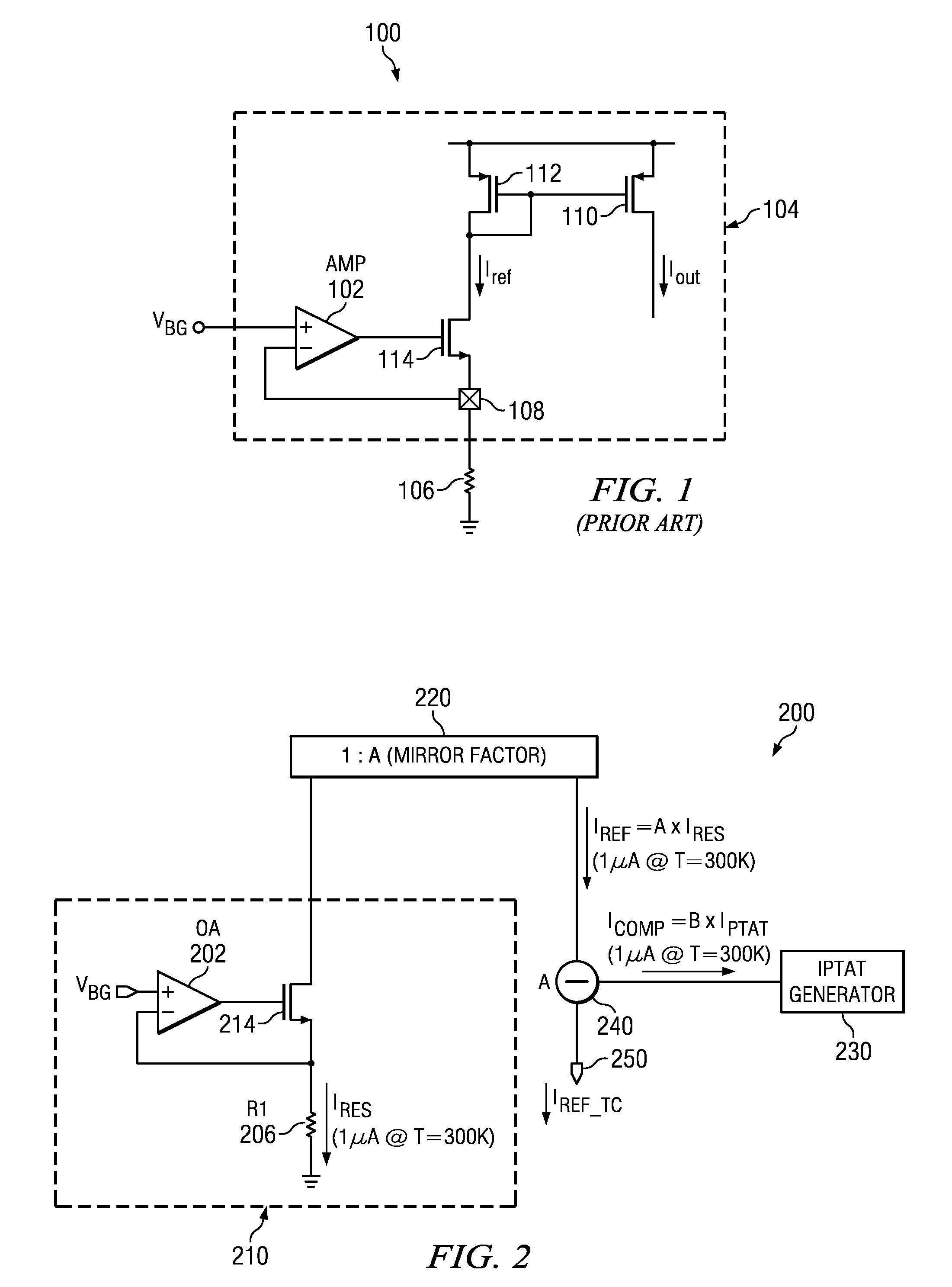 Temperature Compensated Current Source