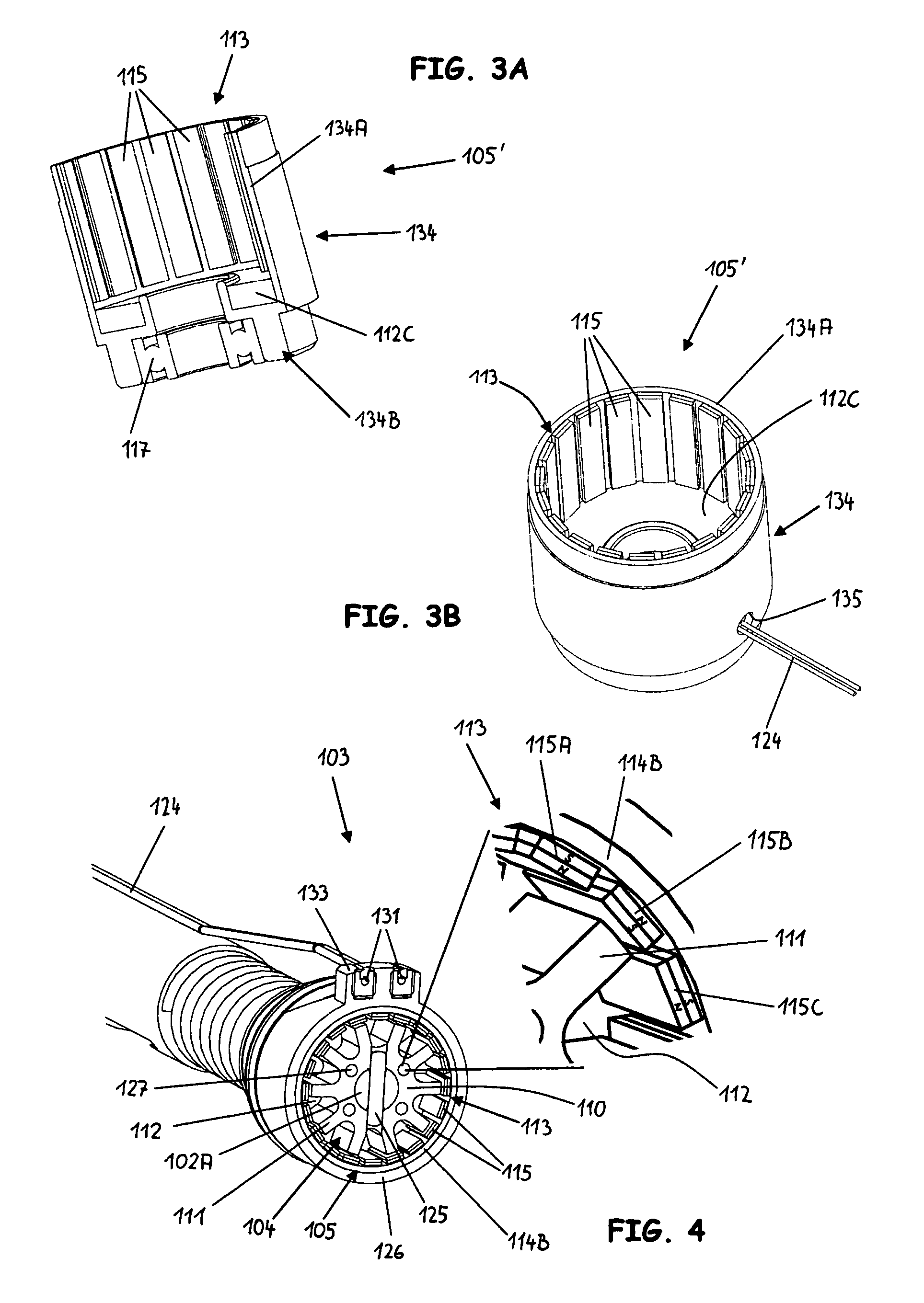 Medical or dental hand-piece element