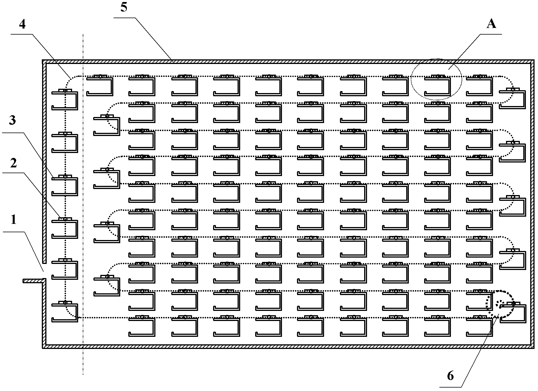 Fixed-point access dating cabinet