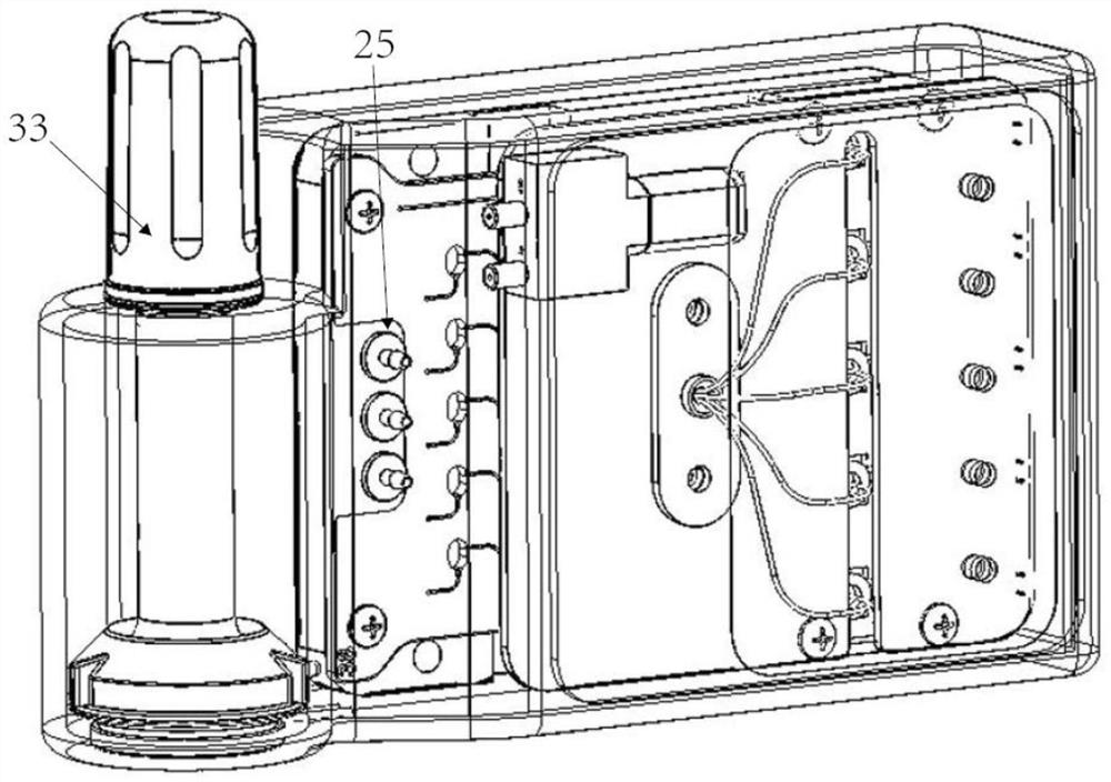 Integrated nucleic acid amplification detection equipment