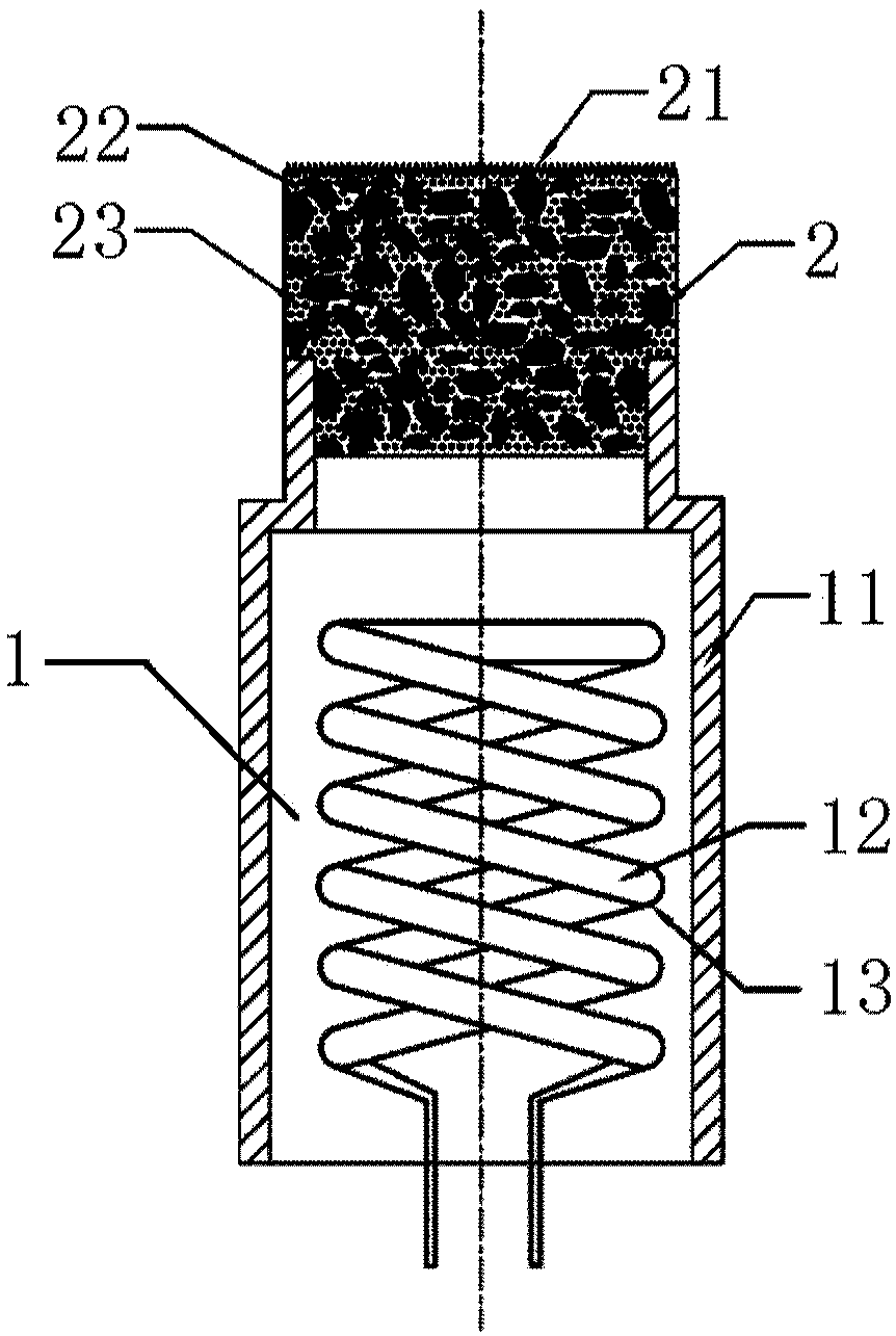 Thermal field emission cathode and preparation method thereof, and vacuum electronic device using same