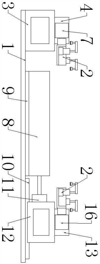 A wire harness winding device