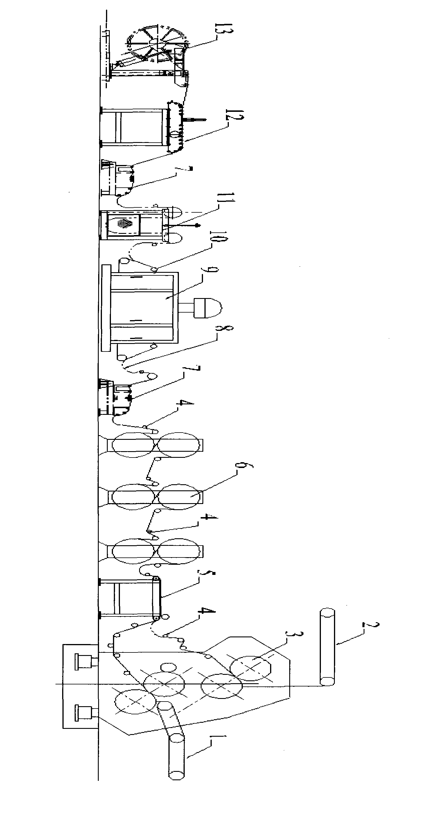 Device assembly for manufacturing radial tire inner liner component