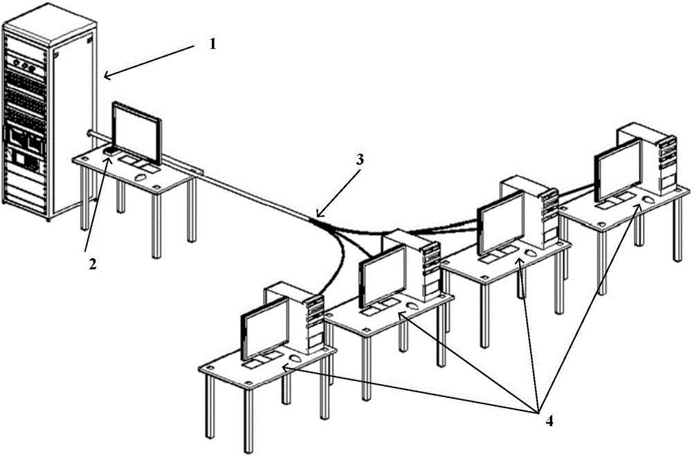 Circuit-level virtual maintenance teaching platform for aviation airborne electronic equipment