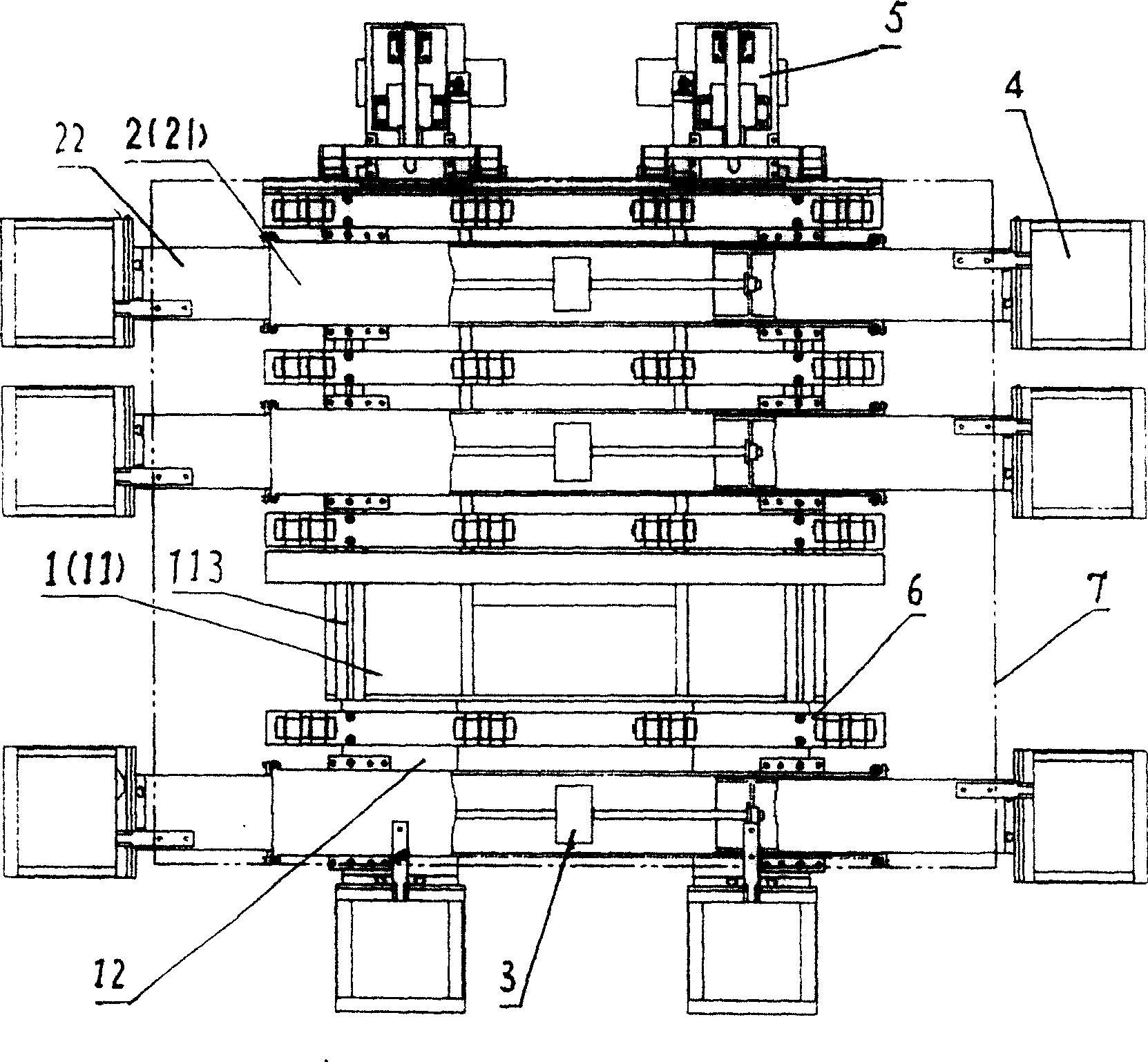 Product line of flexible assembly for manufacturing railway vehicle