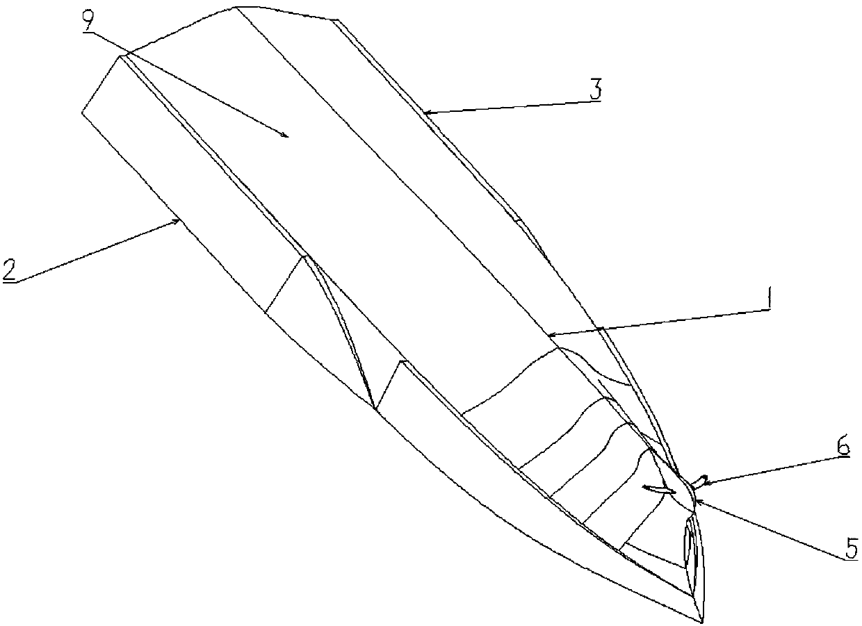 Deformable planing boat with both rapidity and seakeeping ability