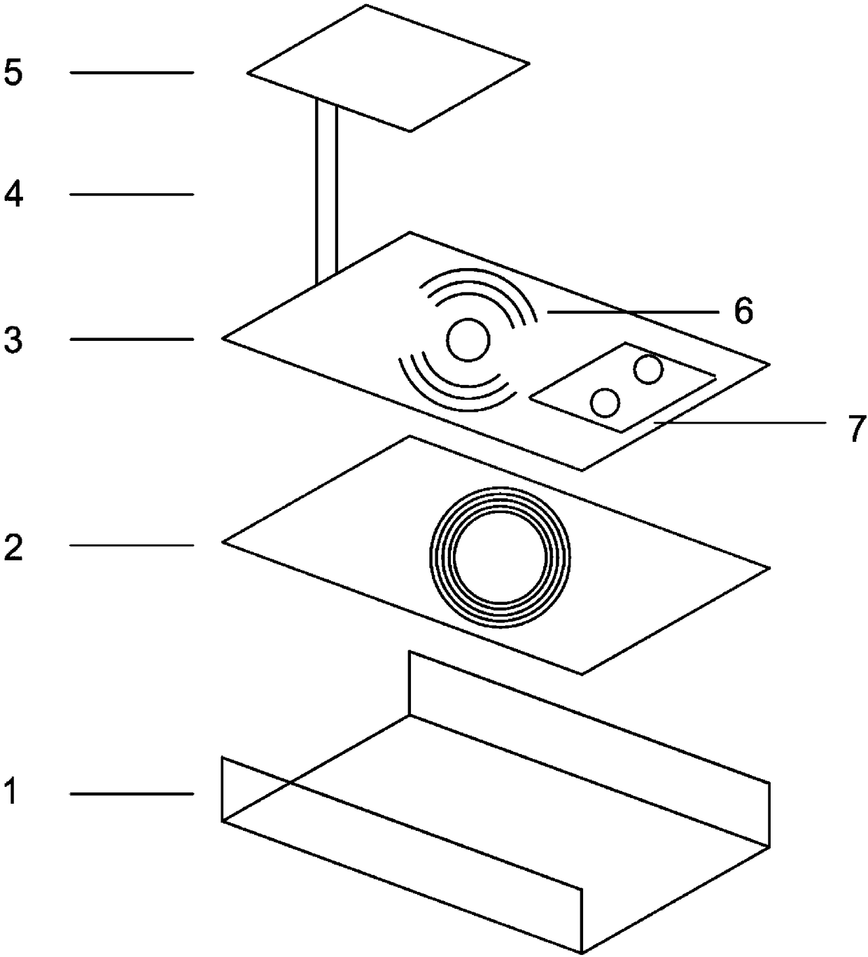 LED table lamp capable of supporting multi-protocol mobile phone wireless charging and achievement method of LED table lamp