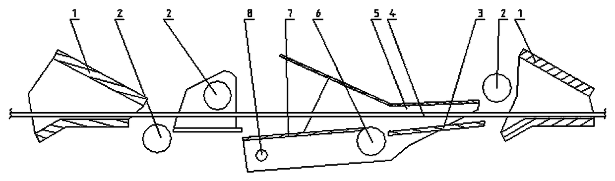 Tail pressing looper