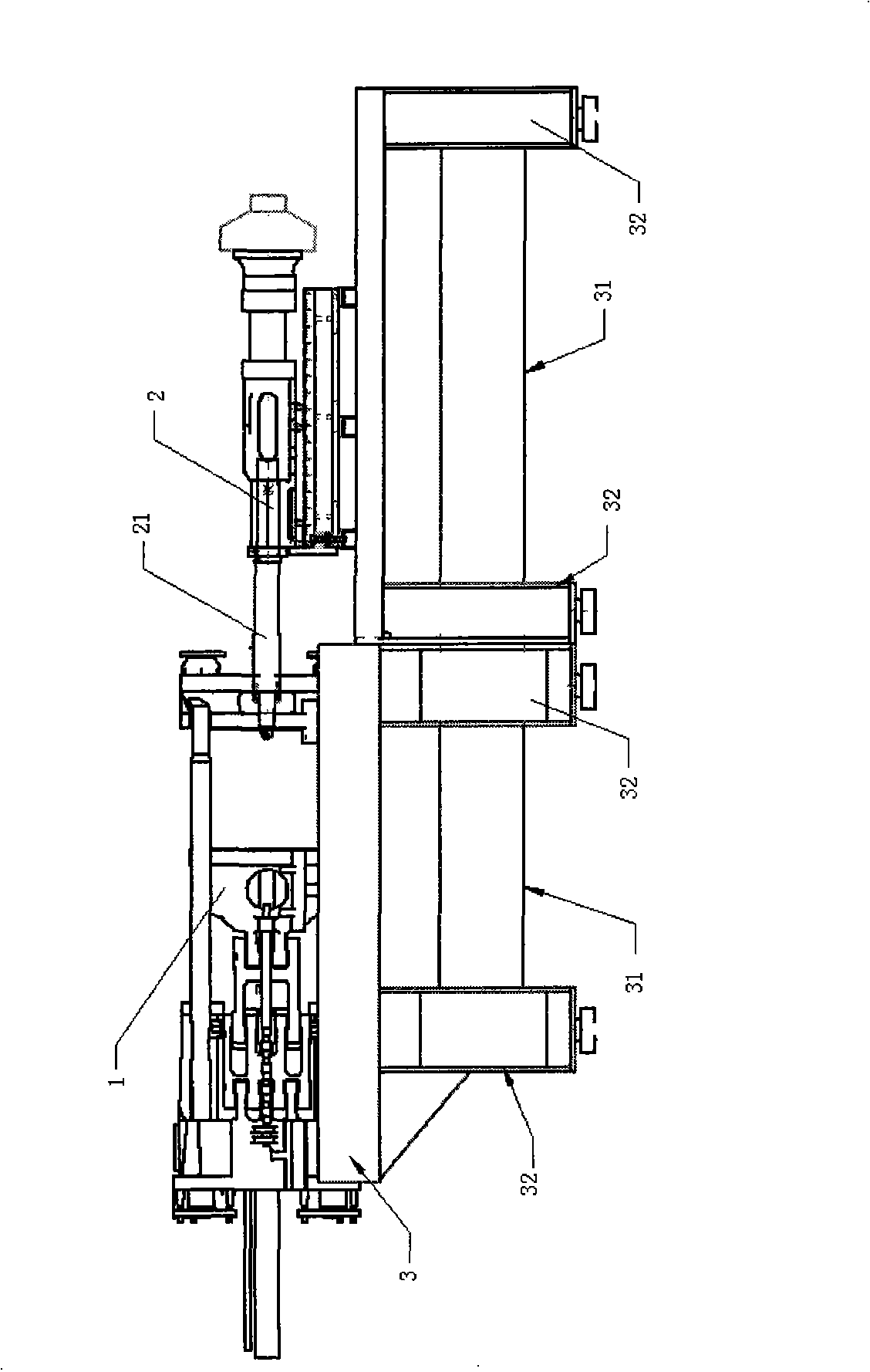 Precise injection machine