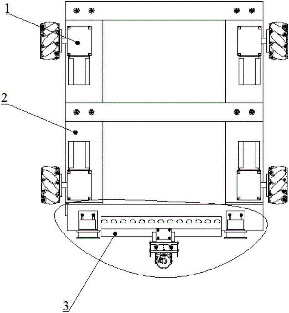 Robot for all-bearing defect detection of large-capacity flat-bottom container bottom plate and detection method