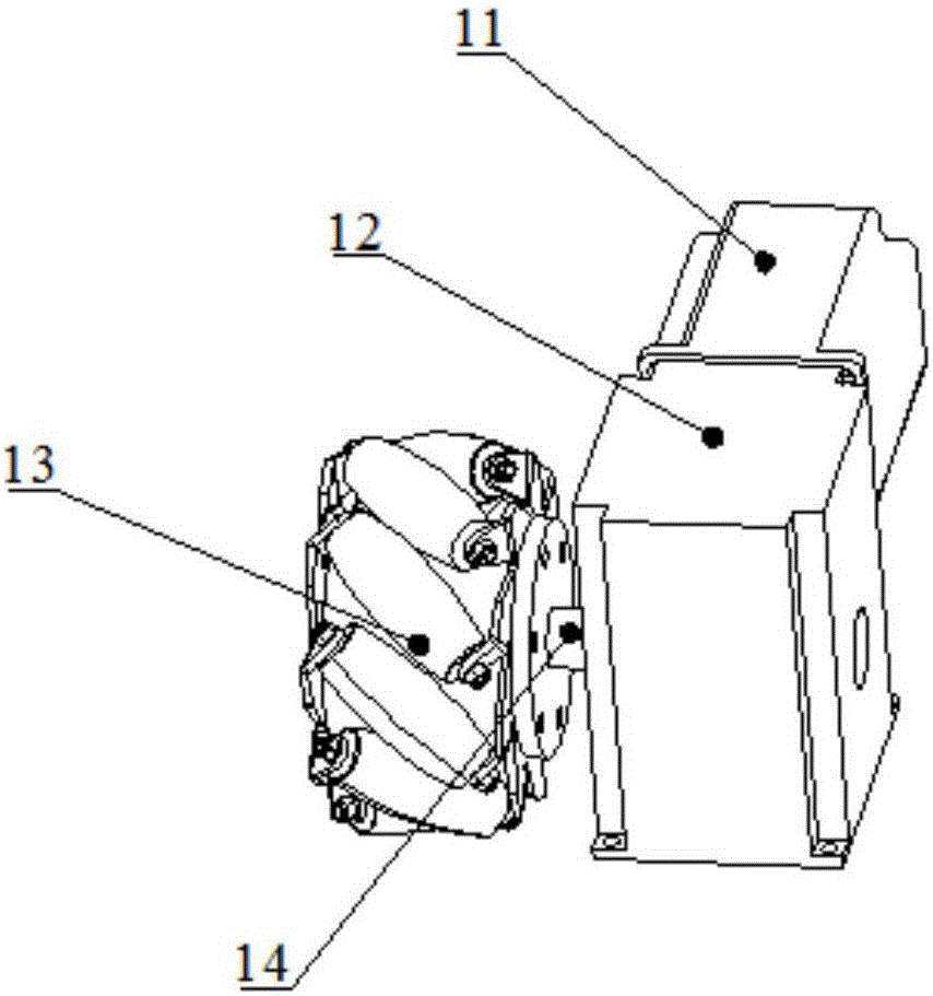 Robot for all-bearing defect detection of large-capacity flat-bottom container bottom plate and detection method