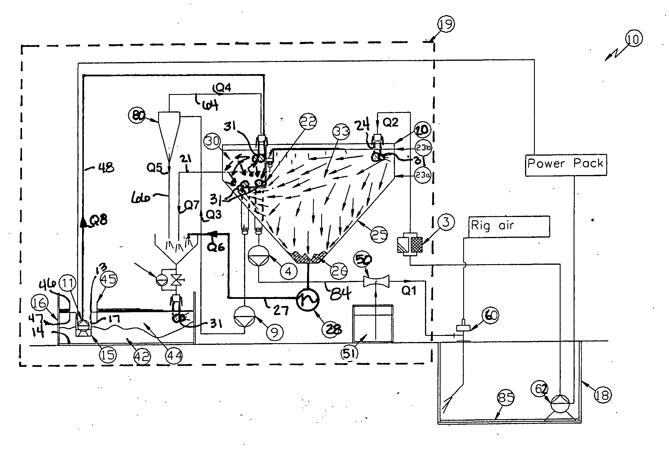 Automatic tank cleaning system