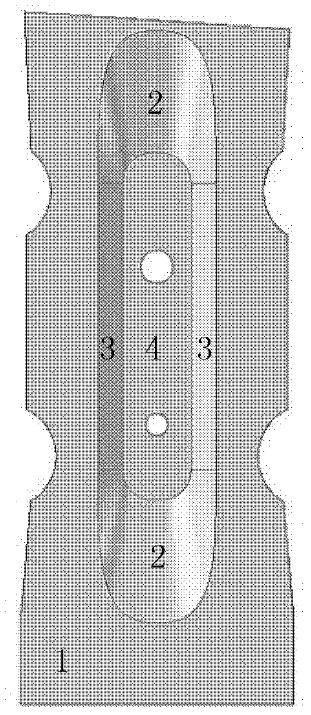 Reverse method of characteristic parameters of material of automobile body stamped steel plate