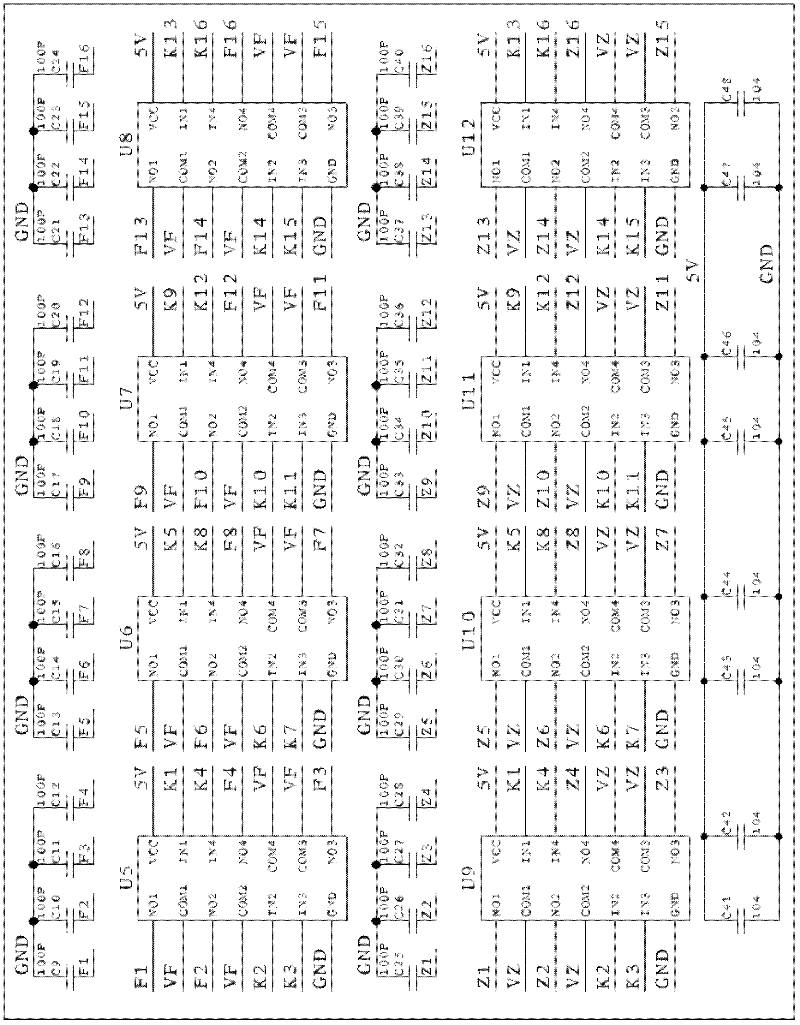 Lightning strike special digital storage oscilloscope and its measurement method