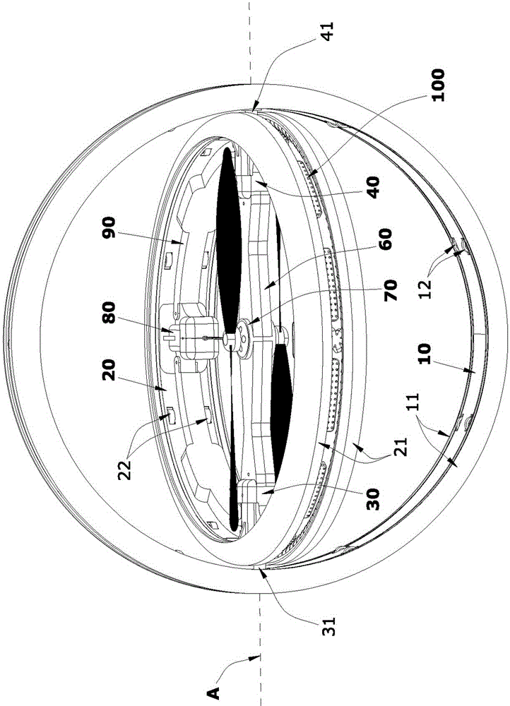 Air-ground amphibious dual-ring shape-shifting robot