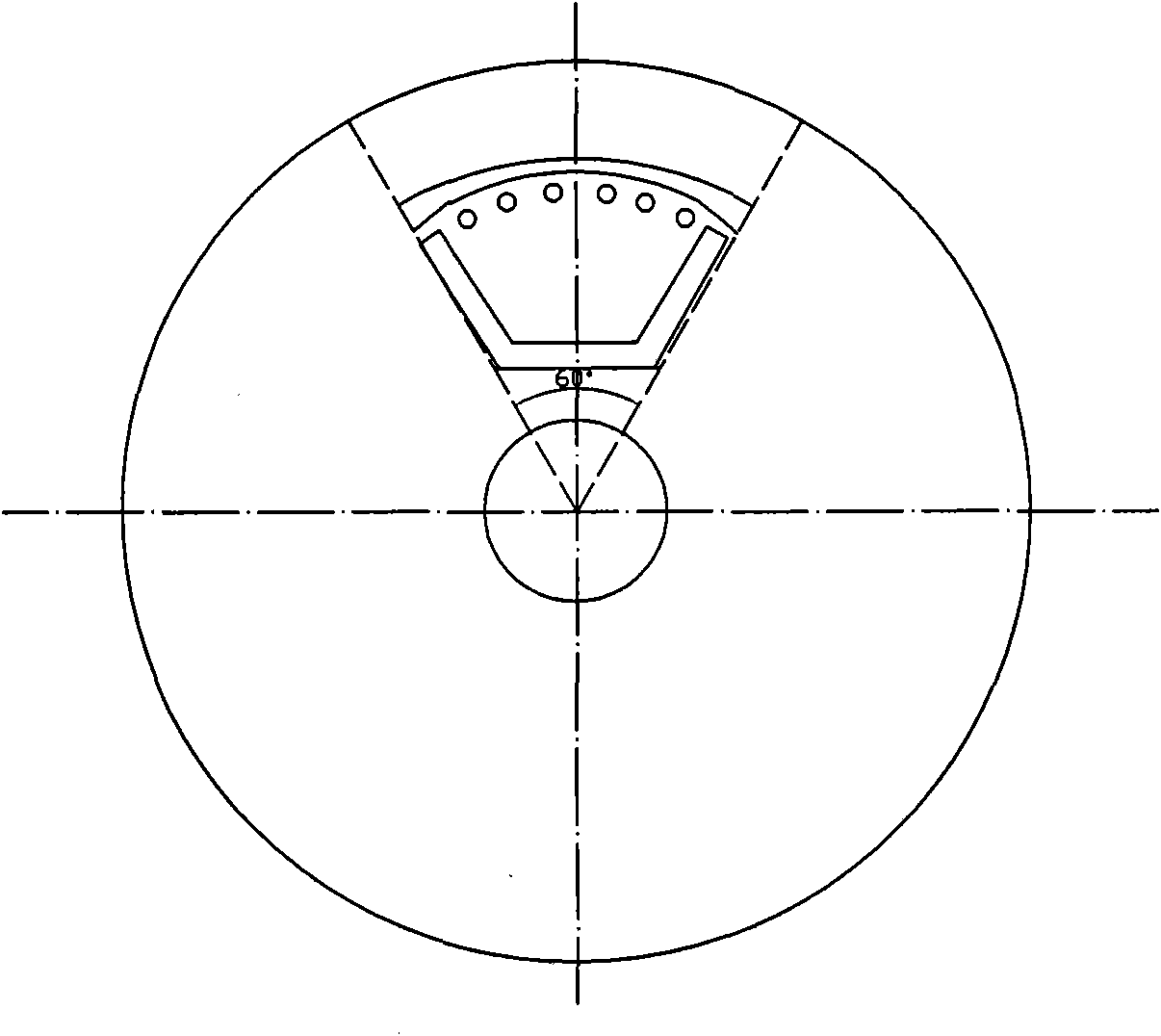 Sine wave current self-starting three-phase rare earth permanent-magnetism synchronous motor