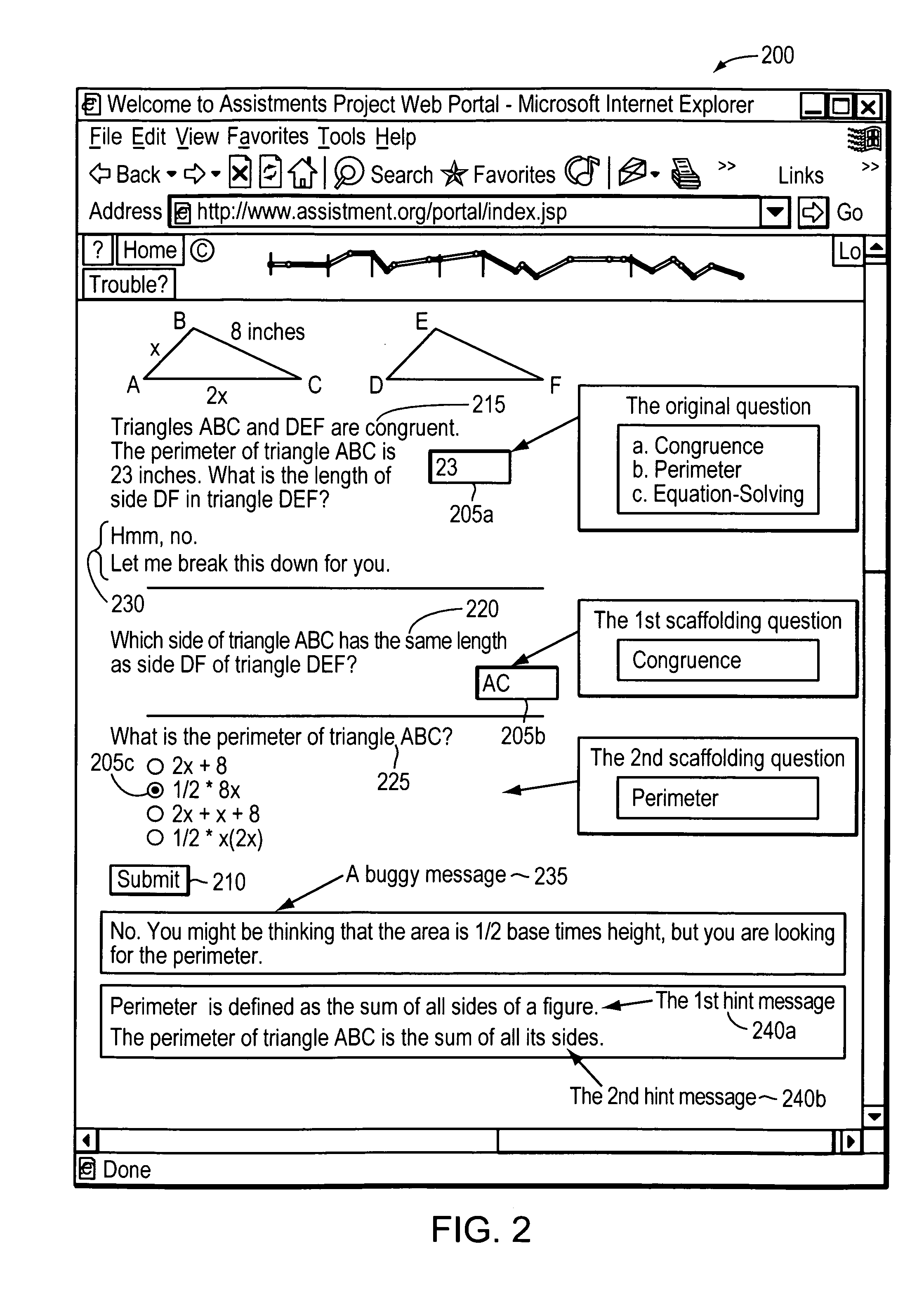 Computer Method and System for Increasing the Quality of Student Learning