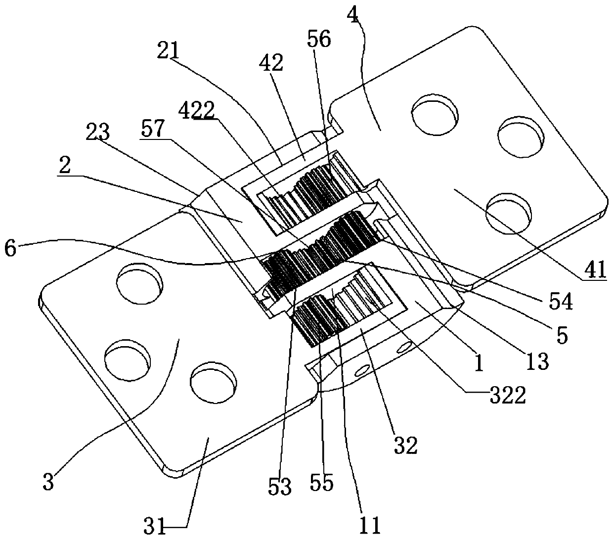 Foldable screen inward folding synchronous rotating mechanism and electronic equipment