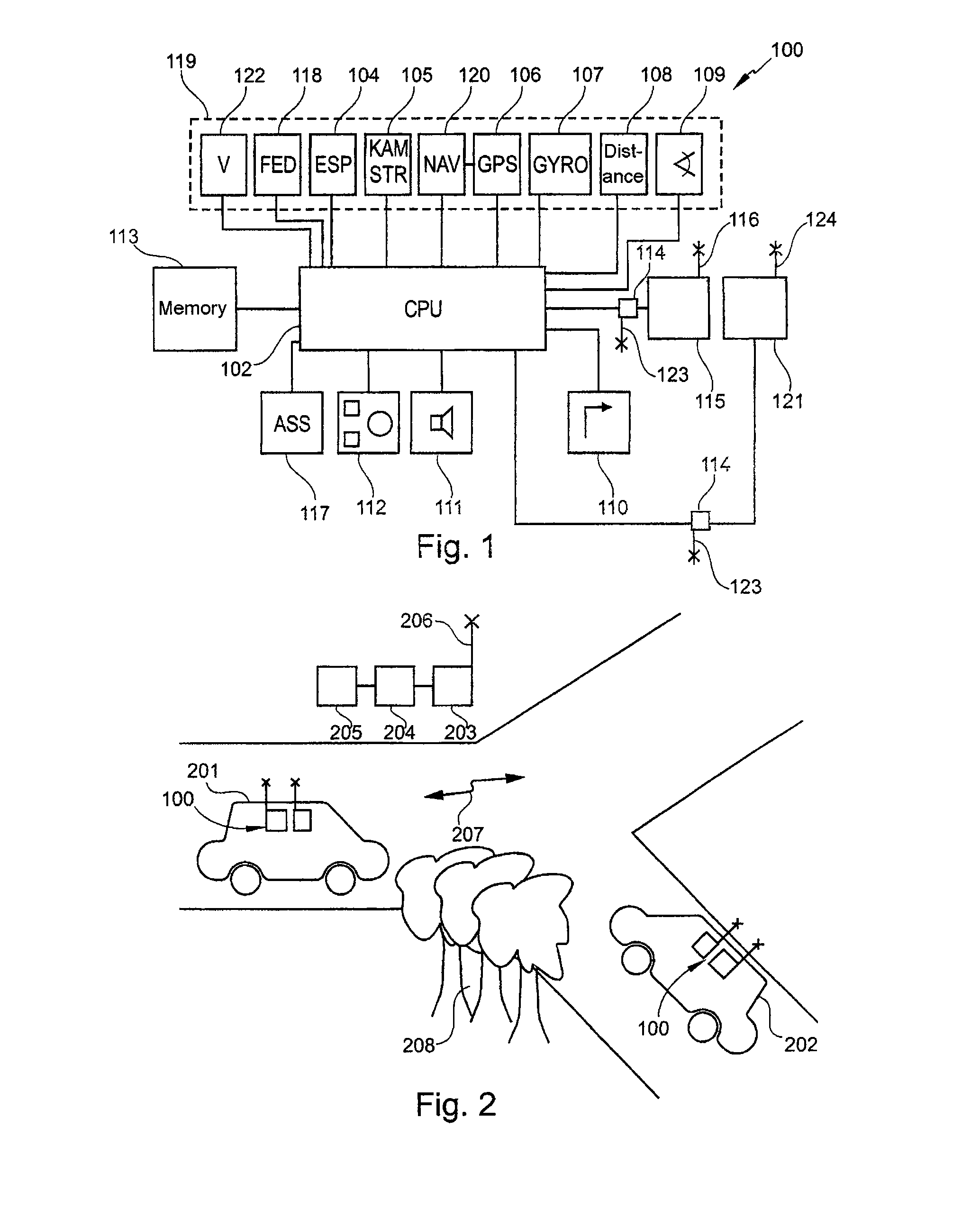 Transmission of vehicle-relevant data of a vehicle via mobile communication