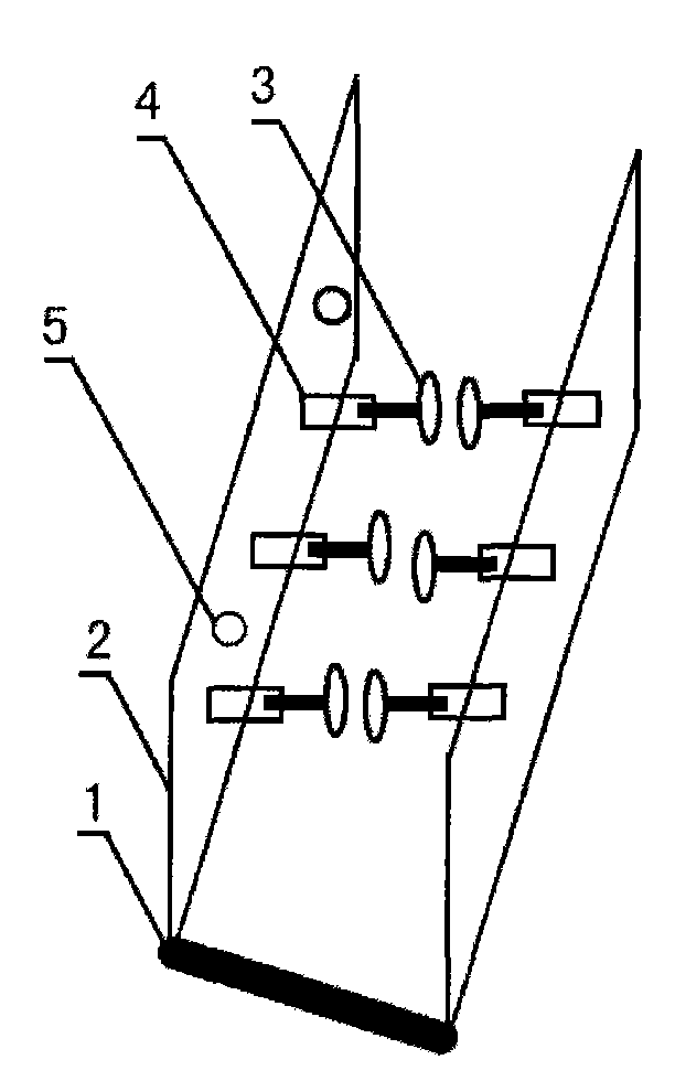 Special-purpose fixing rack for high-end picture frame during conveying of high-end picture frame