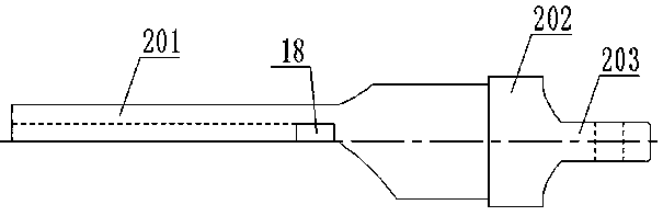 Adaptive support type boring device for machining web type deep holes and with cutting tool being retractable in radial direction