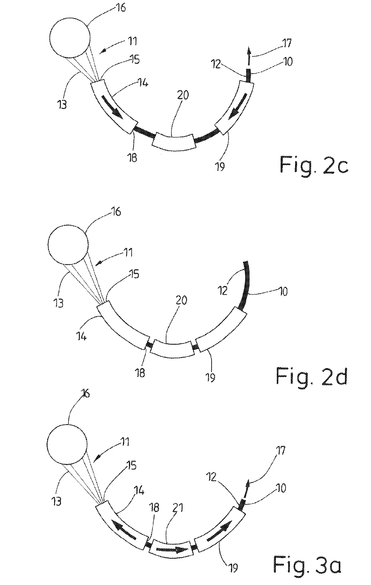 Method and device for producing a plastic profile