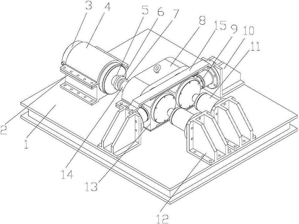 Multifunctional bearing test system