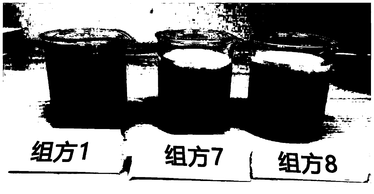 Composition with function of relieving diarrhea and preparing method and application thereof