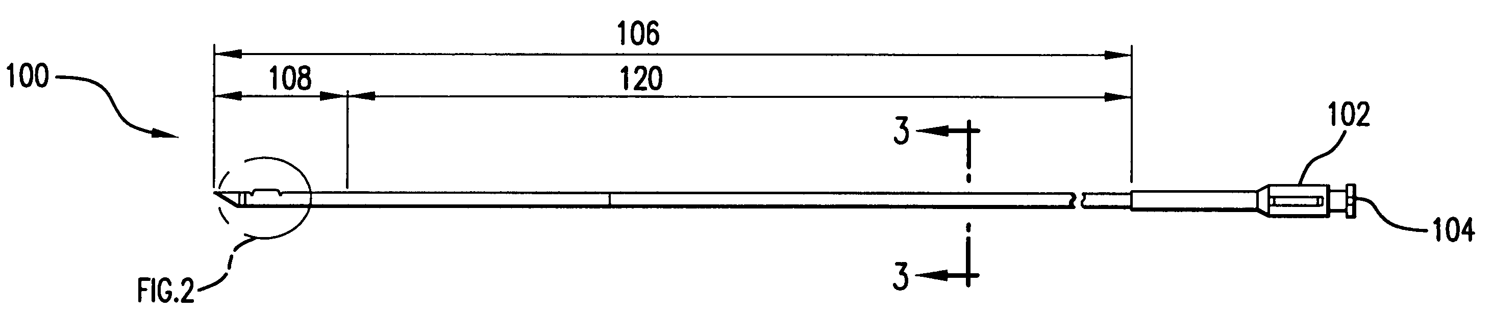 Aspiration catheter with tracking portion