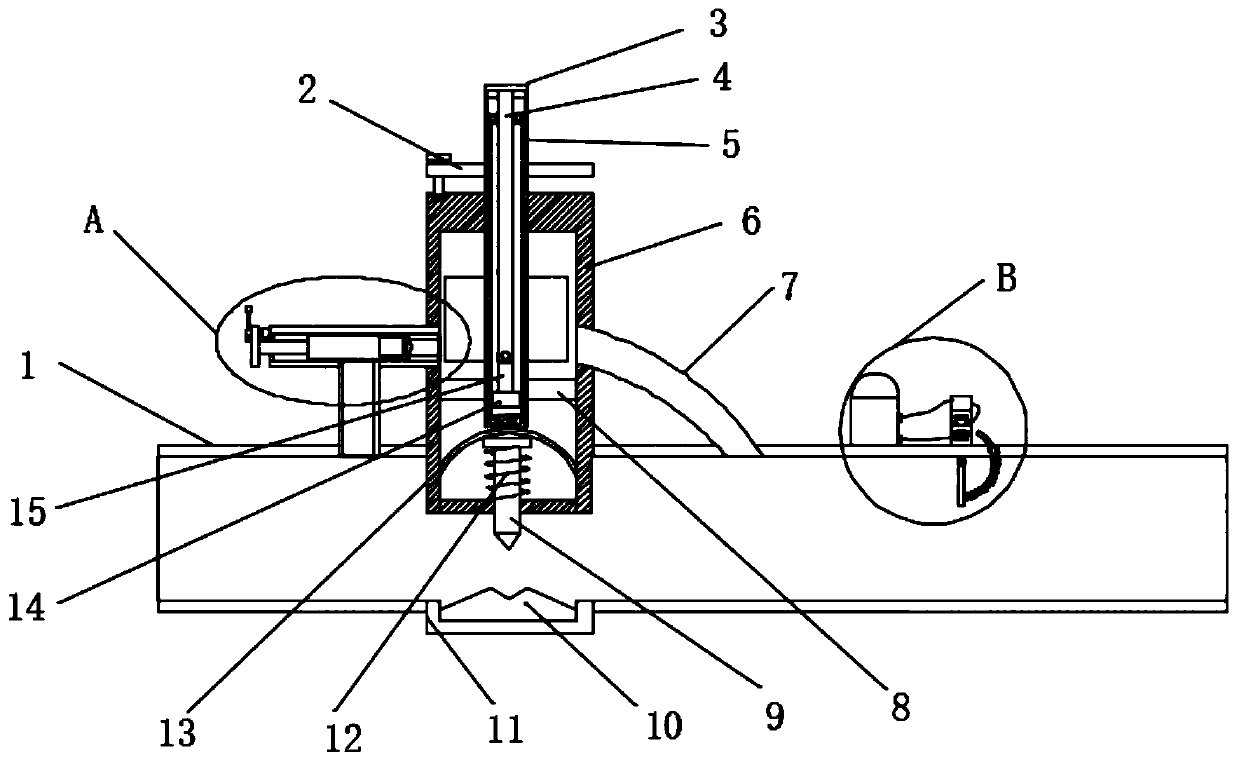 Safety type electric power valve for thermal power generation and using method thereof