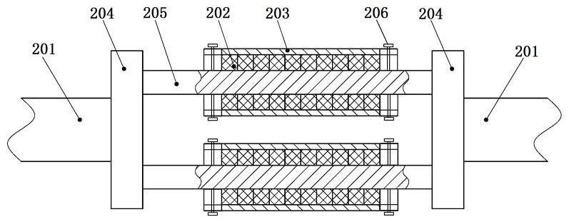 A vfto suppression device and gis equipment