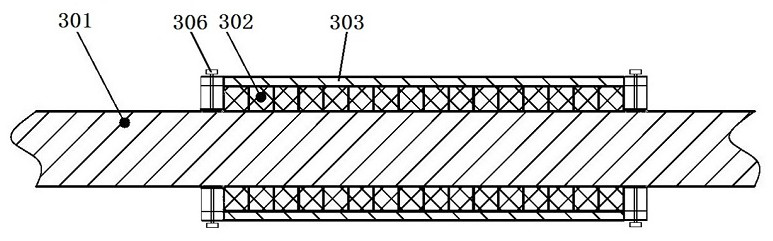 A vfto suppression device and gis equipment