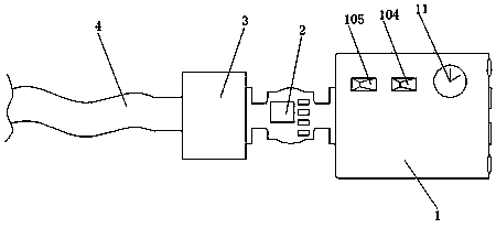 A kind of automobile intelligent ventilation device