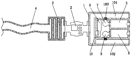 A kind of automobile intelligent ventilation device