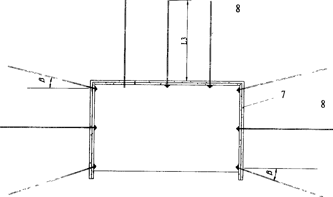 Three-anchor coupling supporting method for high stress tunnel break wall rock