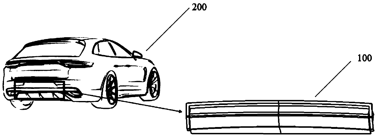 Rotating type automobile active diffuser