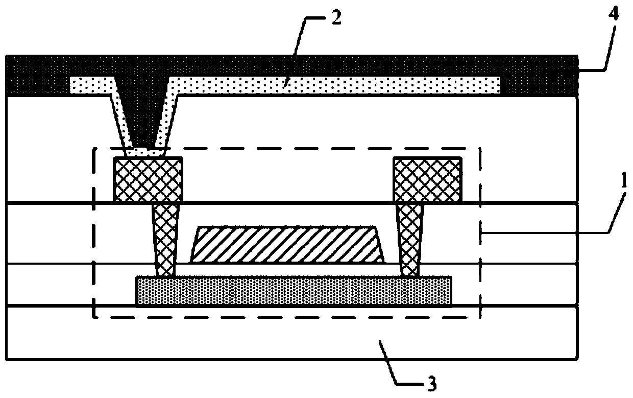 Array substrate of organic electroluminescence display panel, manufacturing method and display device