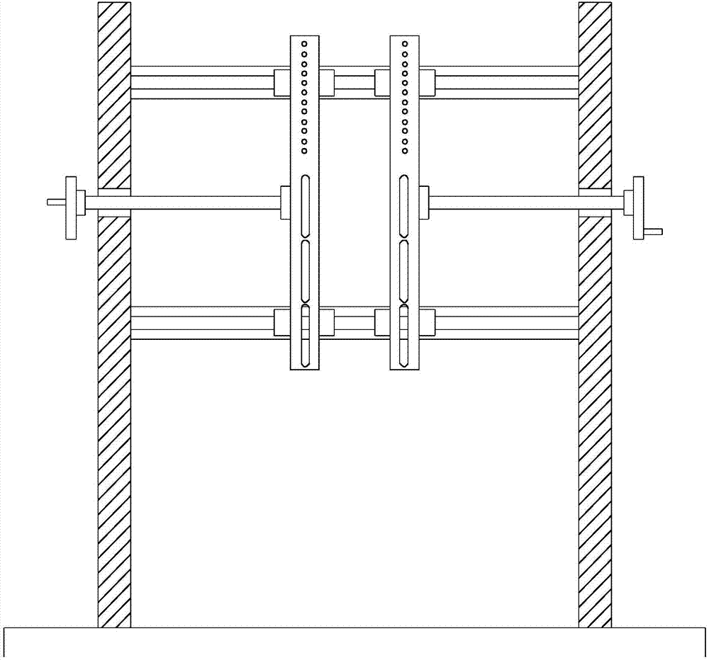 Instrument and apparatus hanging frame device