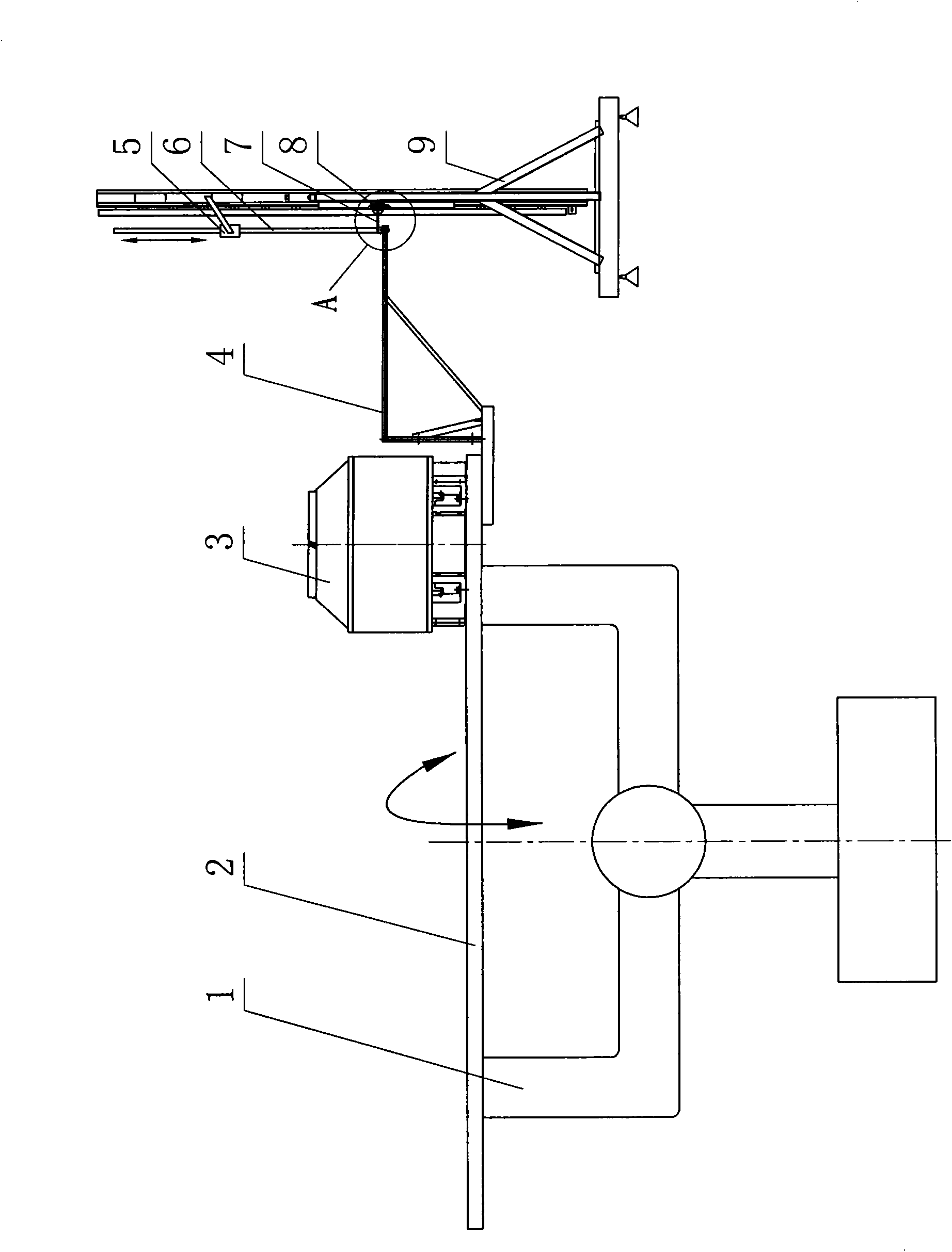 Method and device for measuring ascending and descending speeds of inertial navigation system