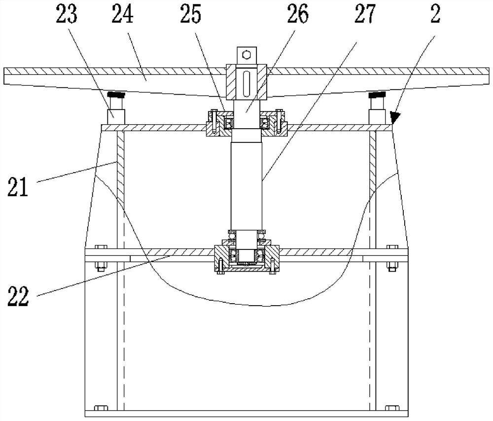 Wire rod flat steel putting device