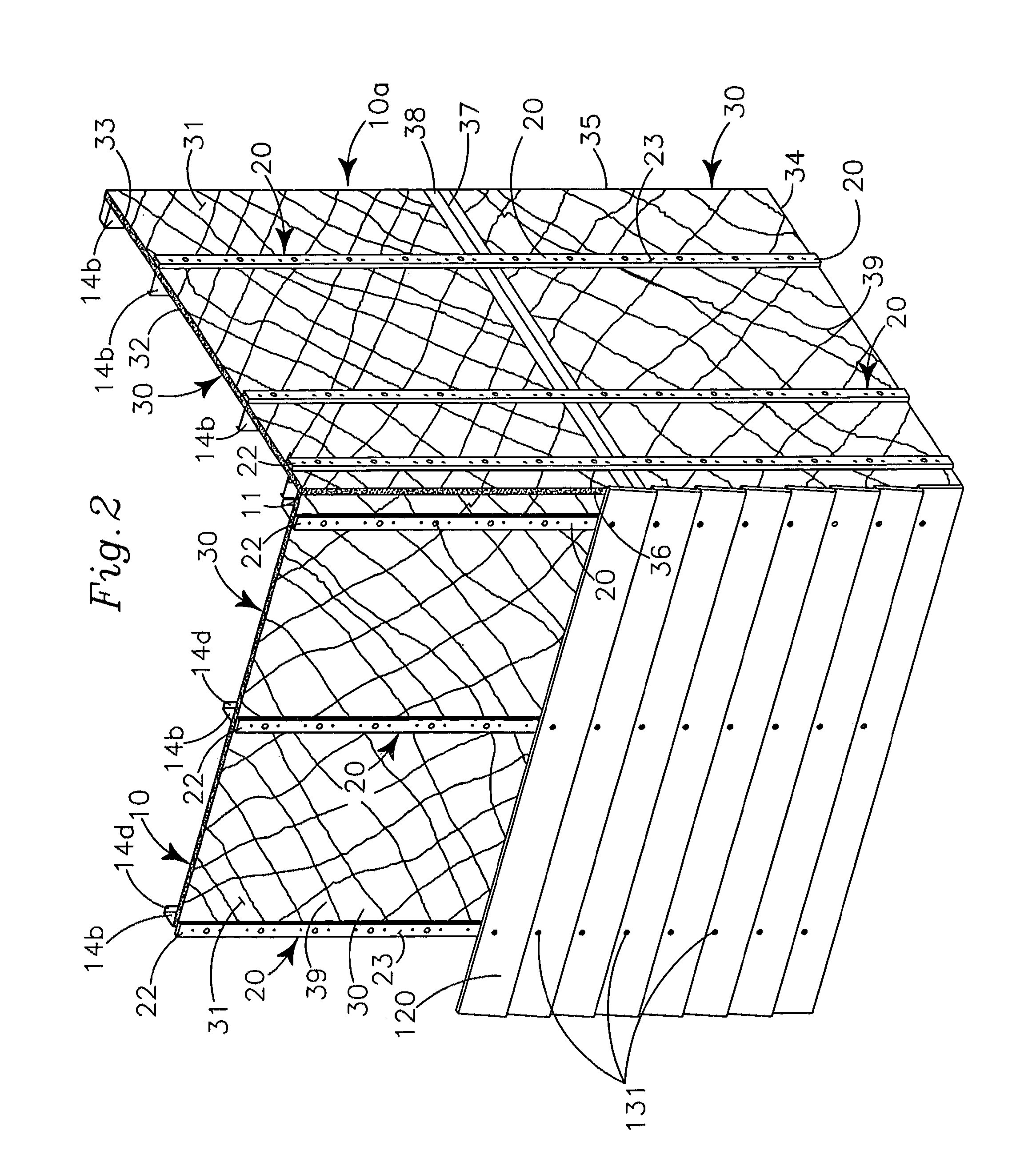 Modular system for cladding exterior walls of a structure and insulating the structure walls