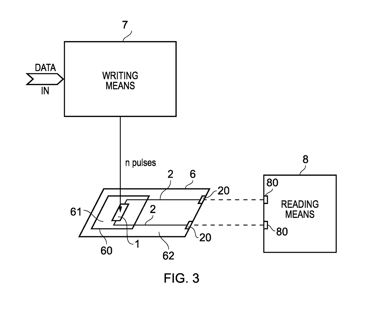 Electronic circuit and data storage system