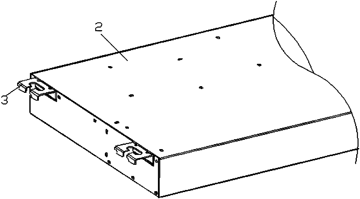 Ultra-thin air conditioner of shell type heat exchanger