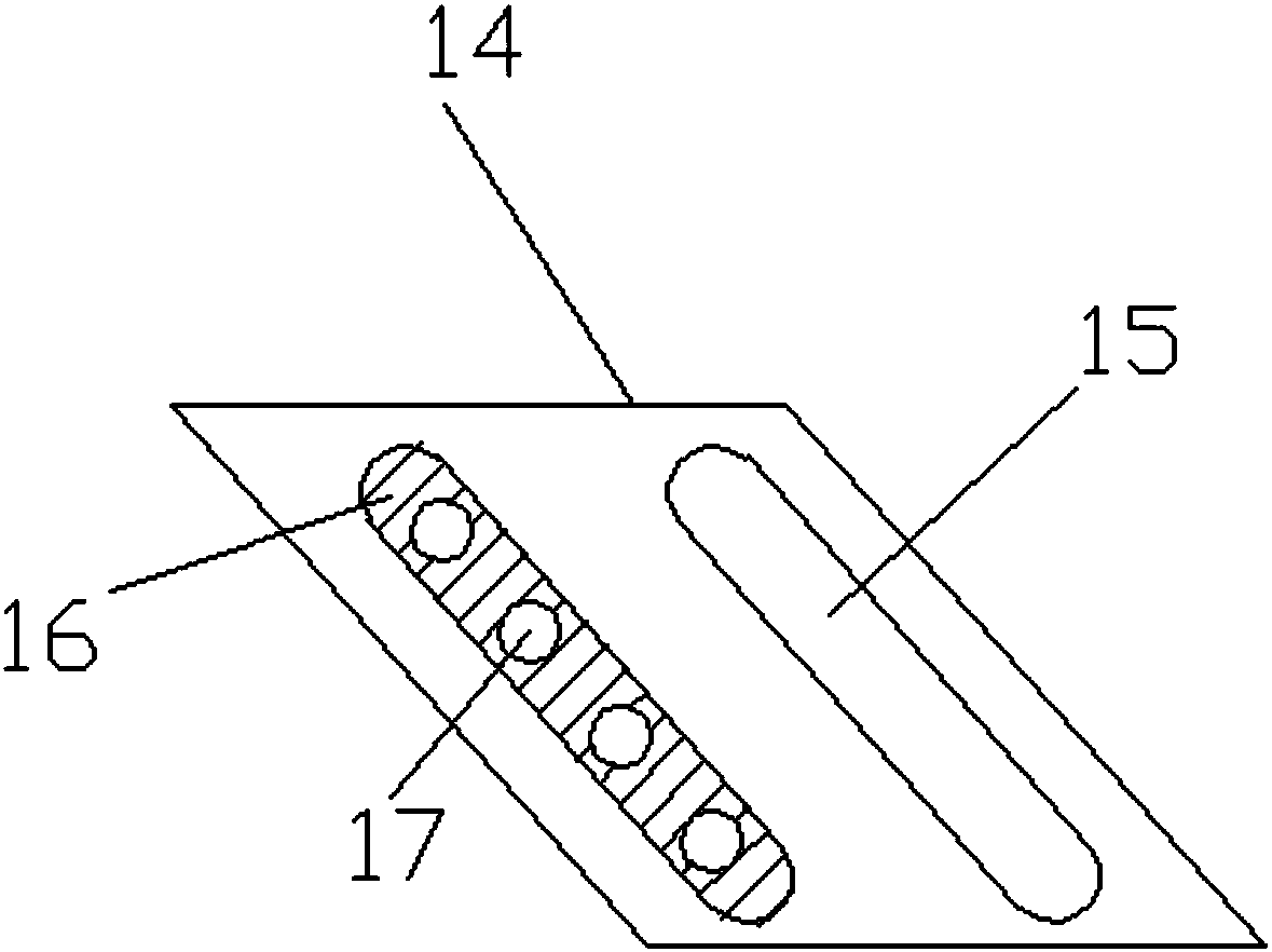 Ultra-thin air conditioner of shell type heat exchanger