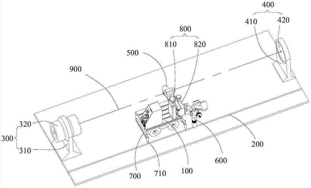 Automatic welding device and welding method