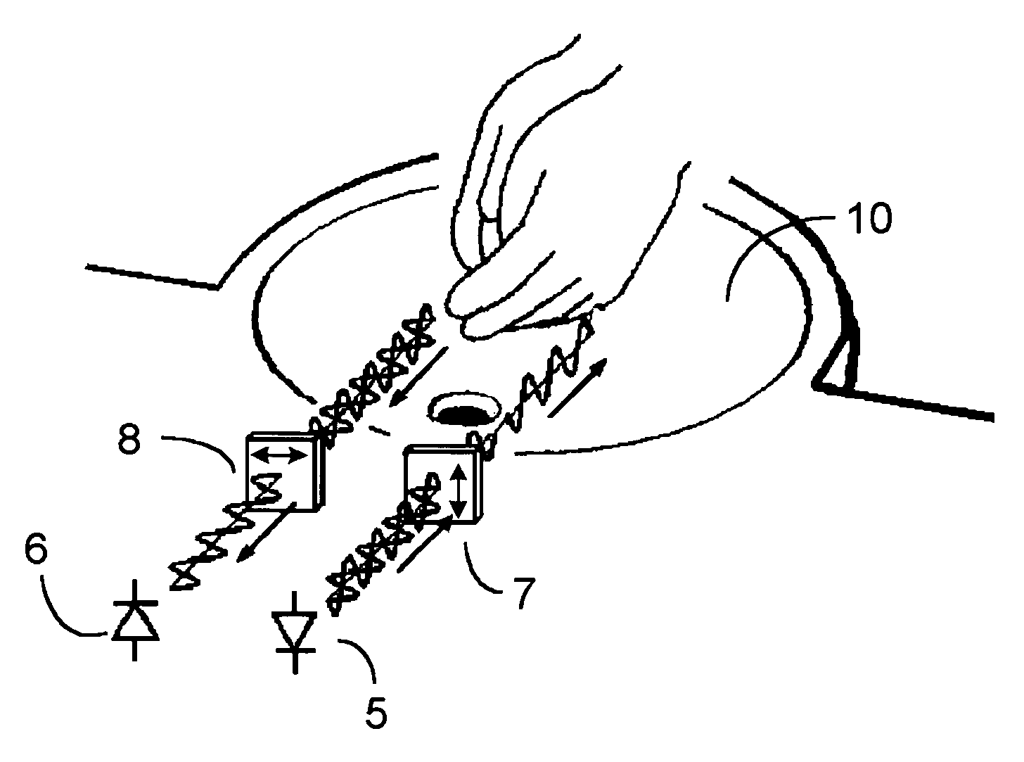 Automatic faucet control device and control method