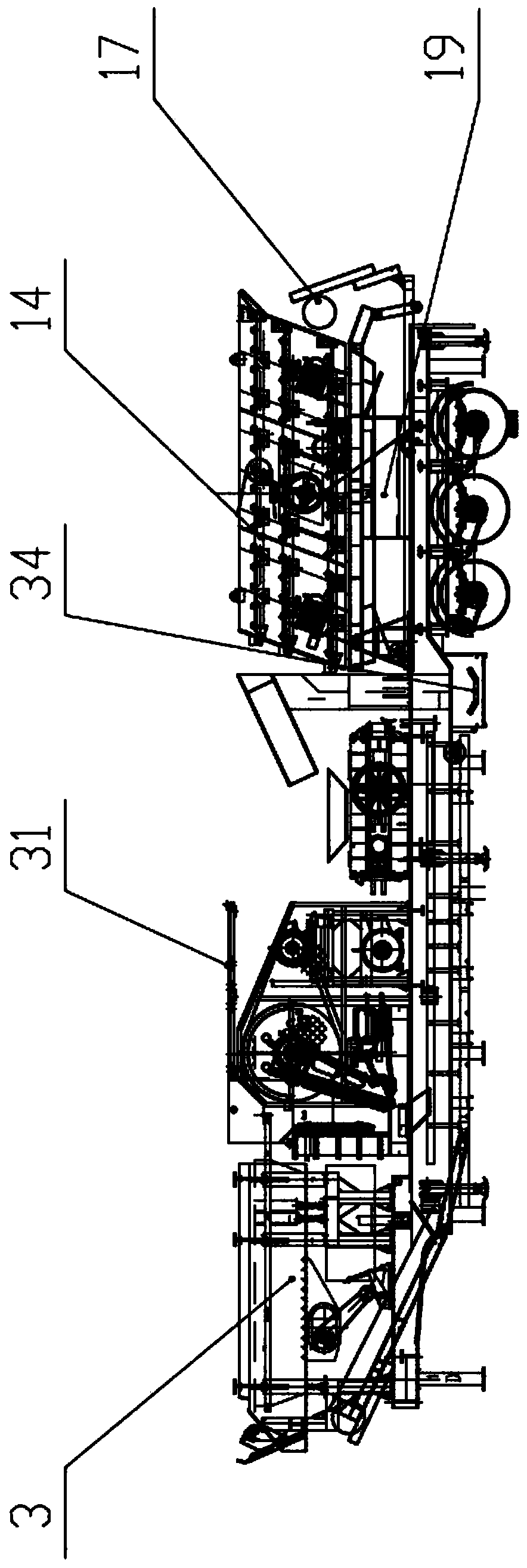 Environment-friendly aggregate series mobile crushing station