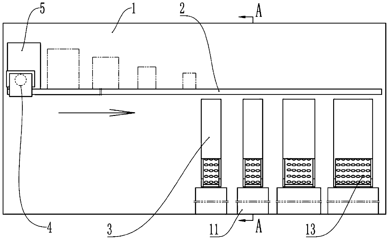 Automatic intelligent warehousing logistics equipment