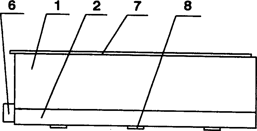 Ecotype slope-style planting container