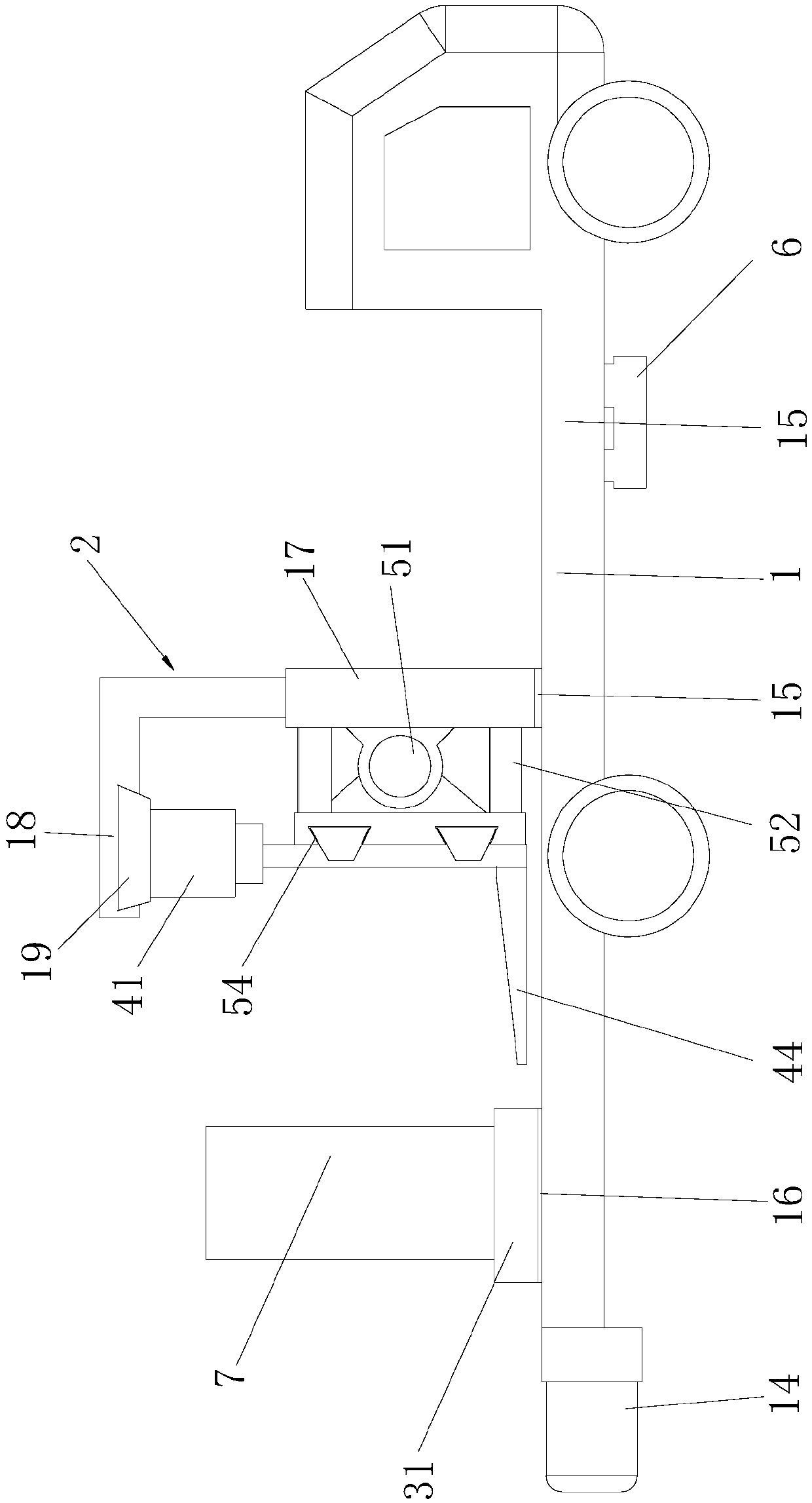 Movable unloading-type truck